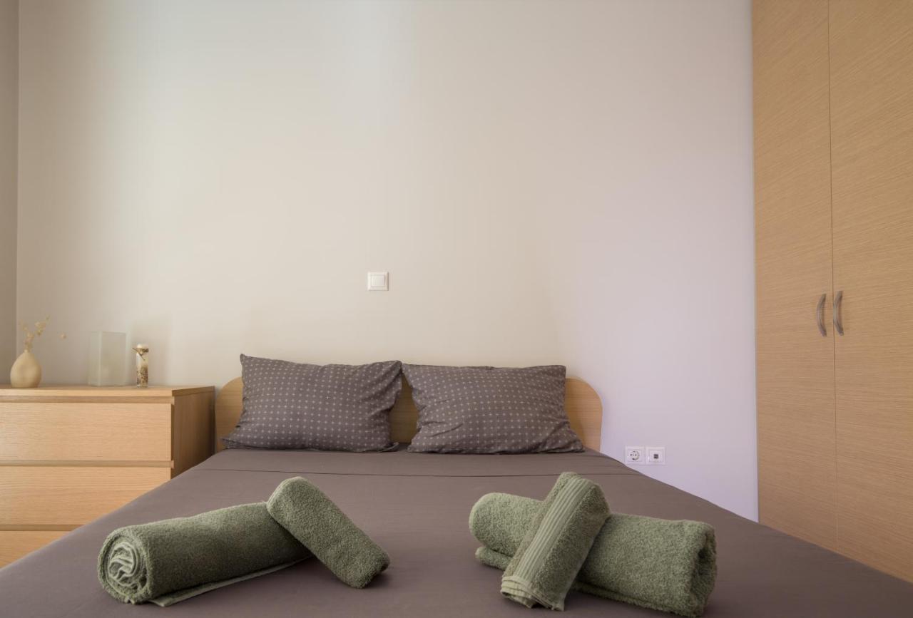 Lovely New Βuild Flat Near Metro - Free Parking Athén Kültér fotó