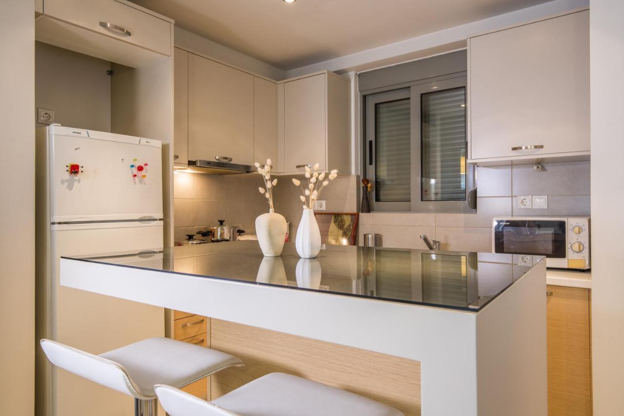 Lovely New Βuild Flat Near Metro - Free Parking Athén Kültér fotó